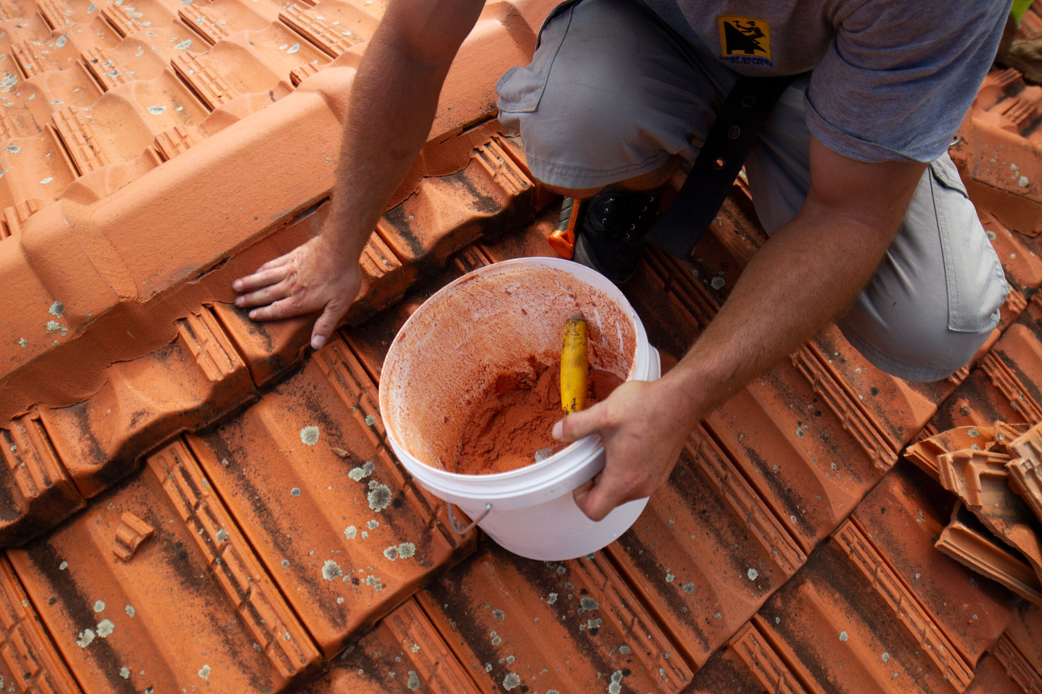 rebedding roof